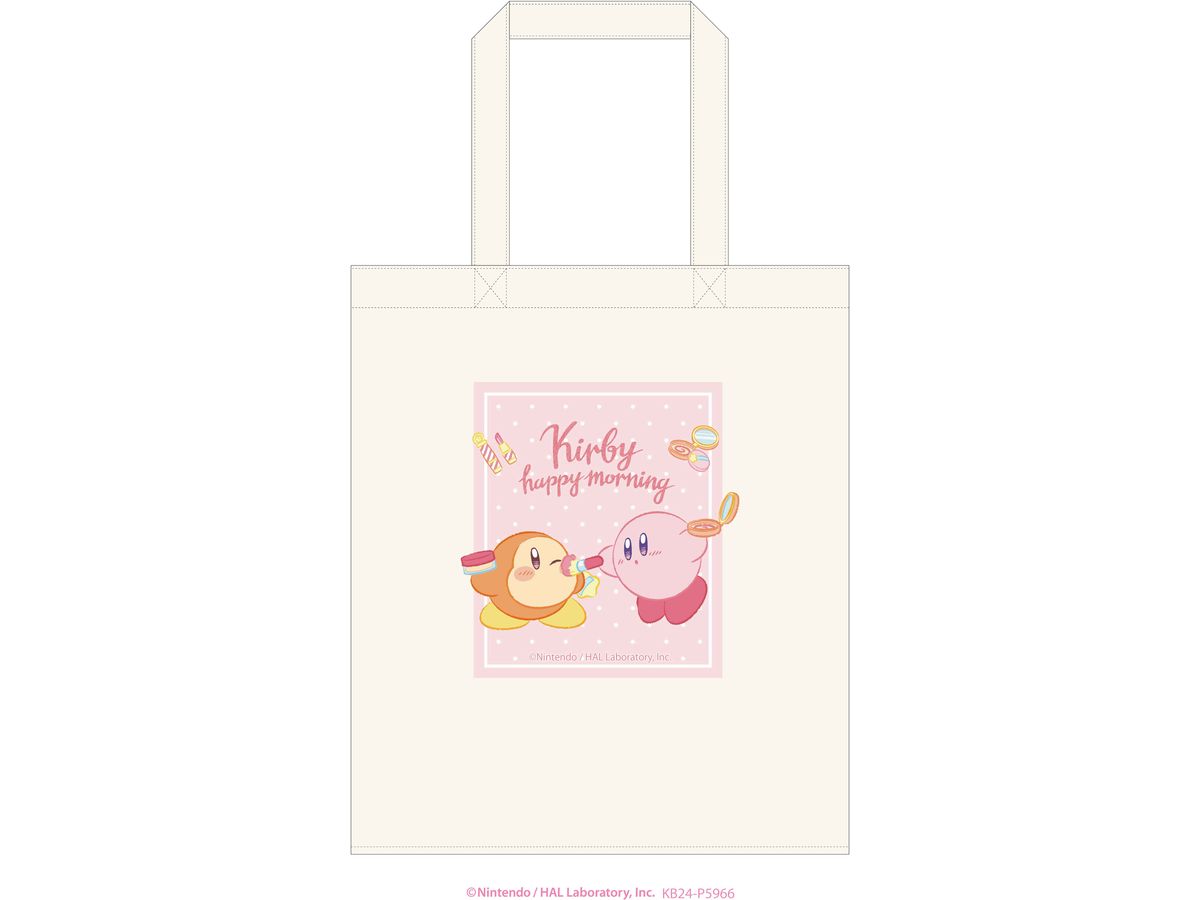 Kirby: Kirby happy morning Cotton Tote Makeup Play