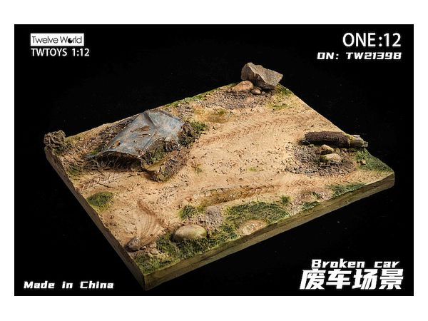 Scrap Car Diorama B