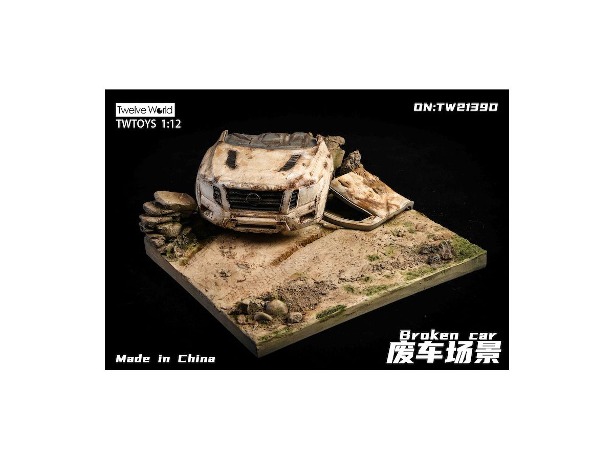 Scrap Car Diorama D