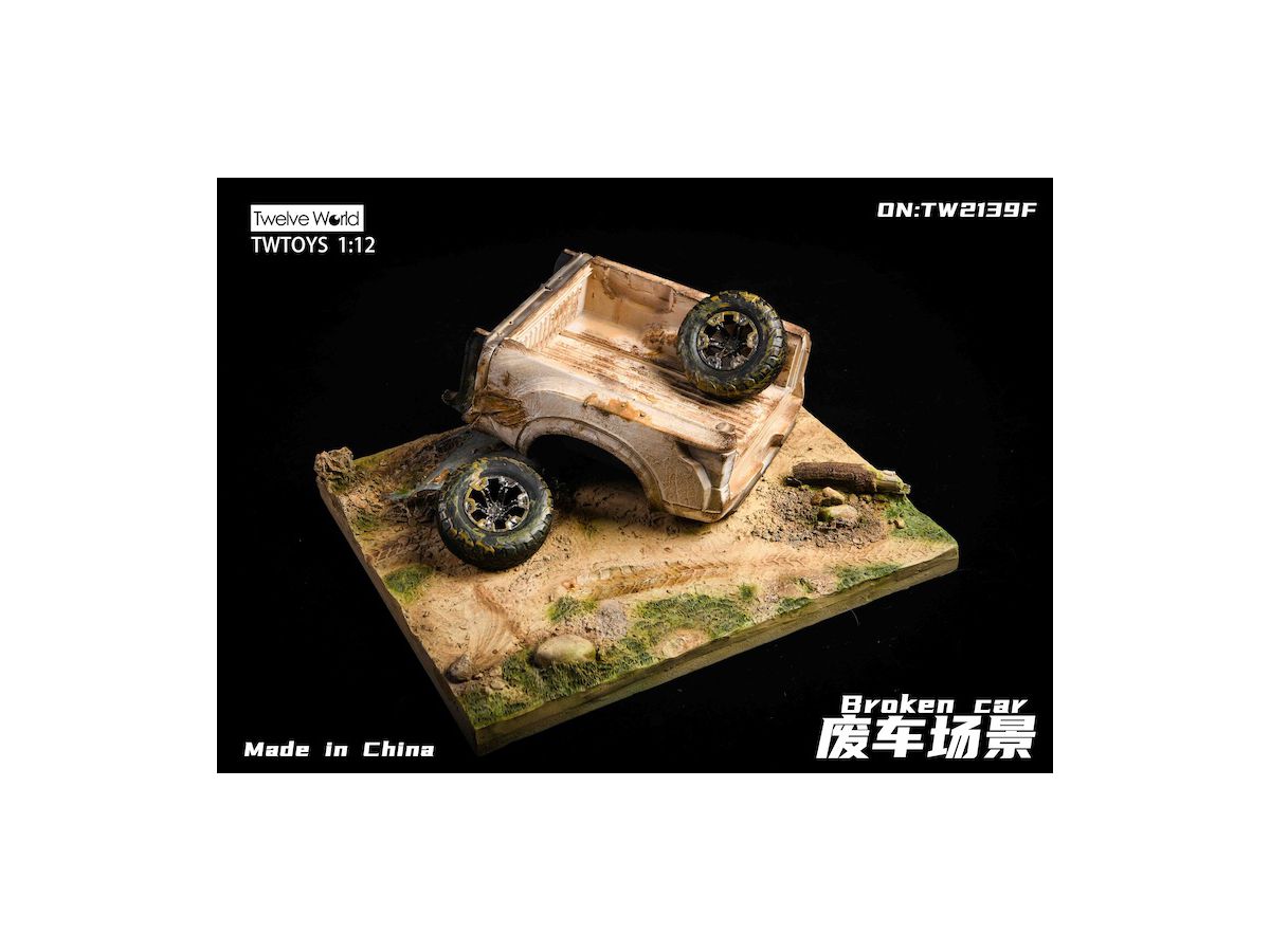 Scrap Car Diorama F