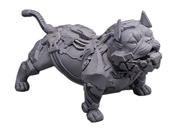 Robotic Bulldog G Unpainted