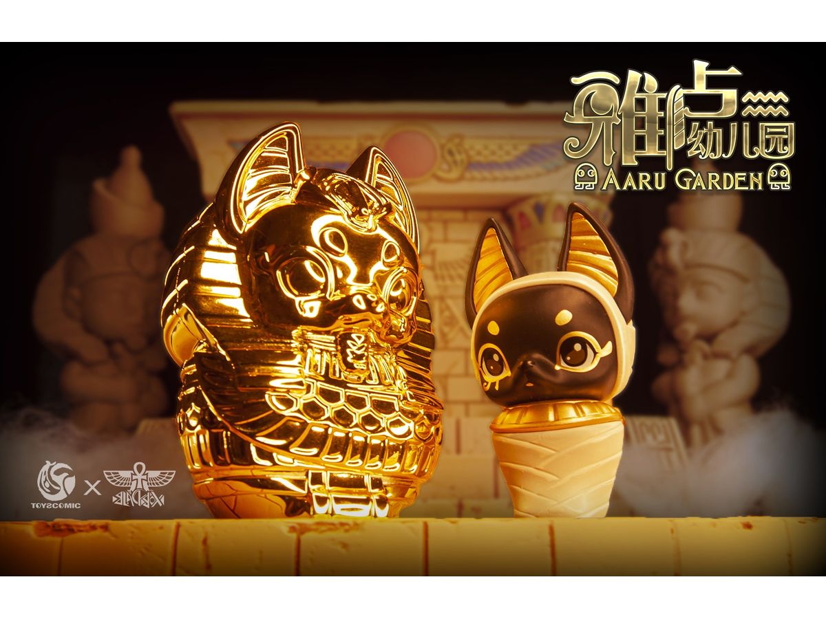TOYSCOMIC x BLACKBOX AARU Garden Series: Duamtoev and the Golden Coffin 12CM Collection Figures