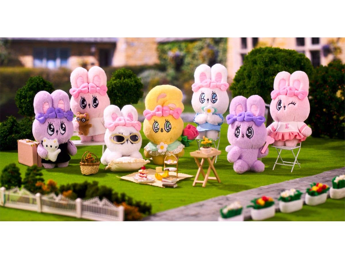 Esther Bunny Sweet Date Plush Keychain 1Box 6pcs