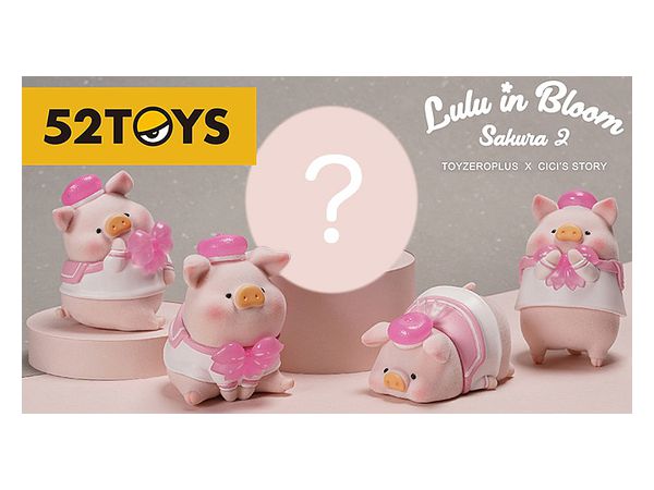 TOYZEROPLUS x CICI'S STORY LuLu The Piggy Sakura Full Bloom Series 2: 1Box (6pcs)
