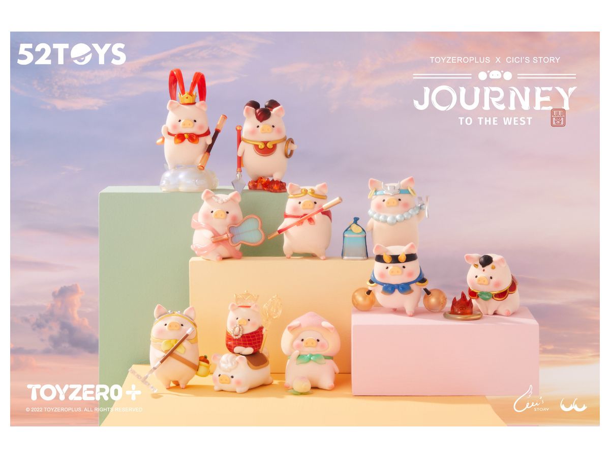 TOYZEROPLUS x CICI'S STORY LuLu The Piggy Journey to the West Series: 1Box (8pcs)