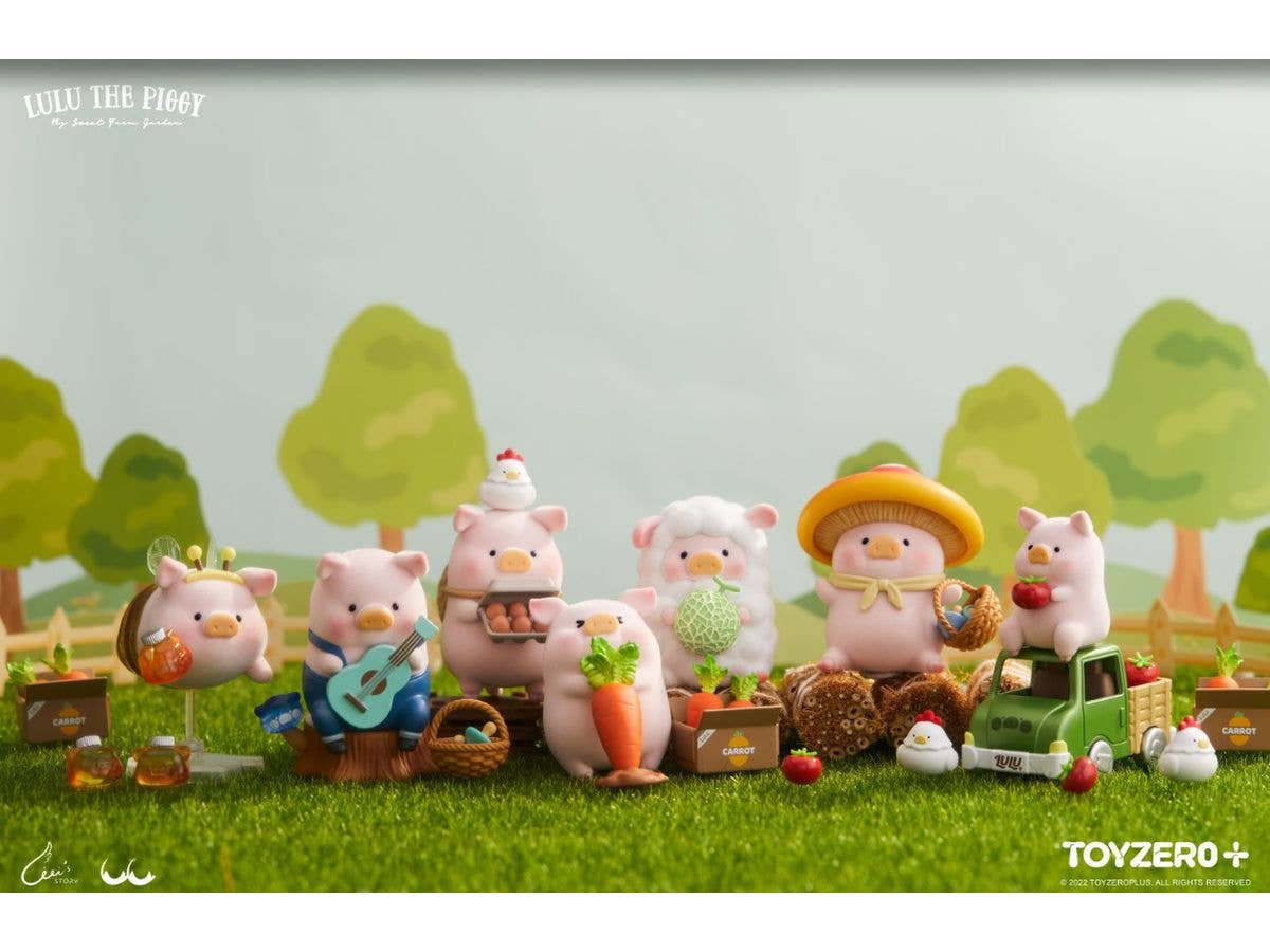 LuLu the Piggy Farm Garden Series 1Box 6pcs