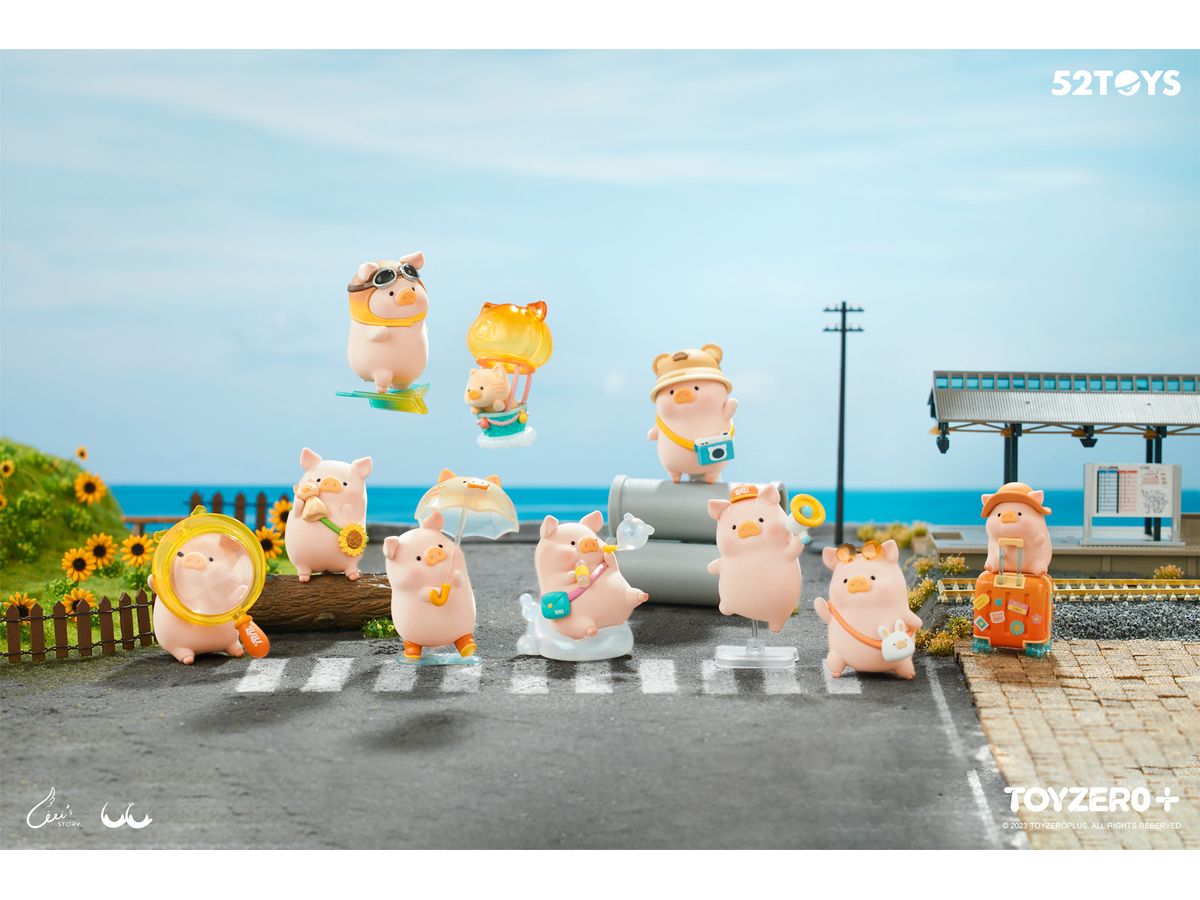 TOYZEROPLUS x CICI'S STORY LuLu The Piggy Travel Series 1Box 8pcs