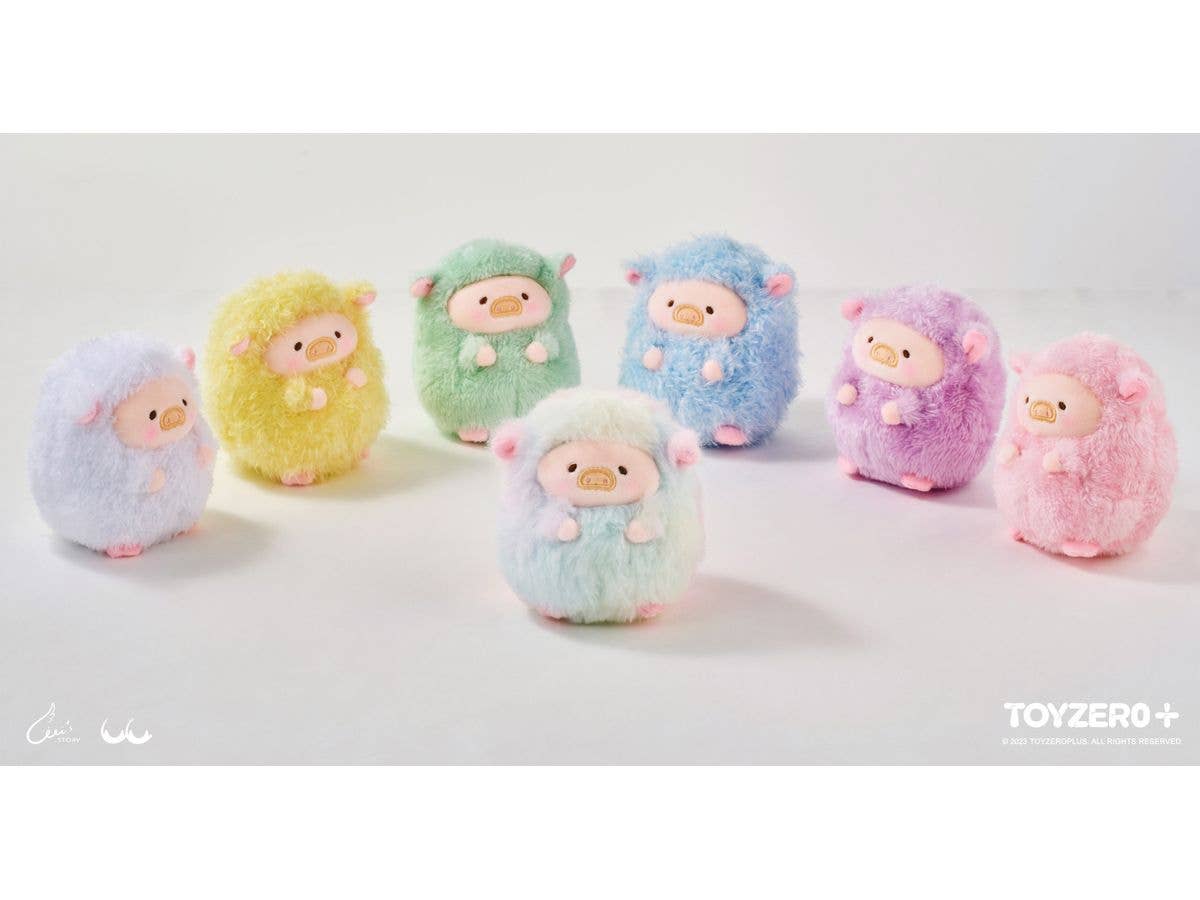 LuLu the Piggy - LuLu Rainbow Sheep Plush 1Box 6pcs