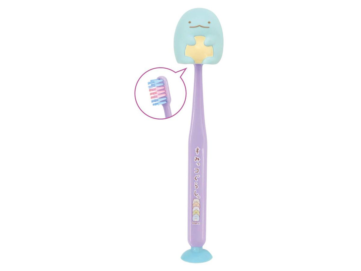 Sumikko Gurashi: Sucker Toothbrush With Mascot Tokage
