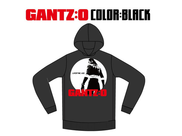 LIVERTINEAGE x GANTZ:O Collaboration Parka SHADOW Black L