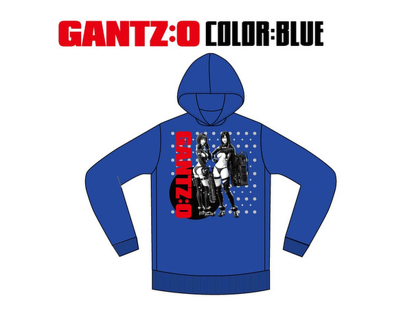 LIVERTINEAGE x GANTZ:O Collaboration Parka GURAVURE Blue S