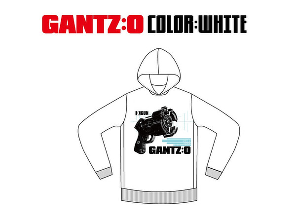 LIVERTINEAGE x GANTZ:O Collaboration Parka GUN White M