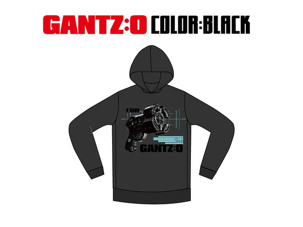 LIVERTINEAGE x GANTZ:O Collaboration Parka GUN Black L
