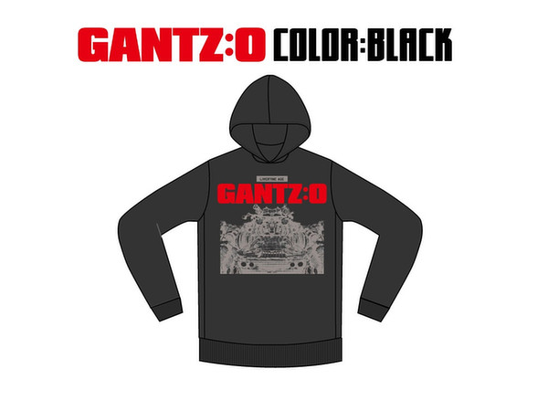 LIVERTINEAGE x GANTZ:O Collaboration Parka ROBOT Black L