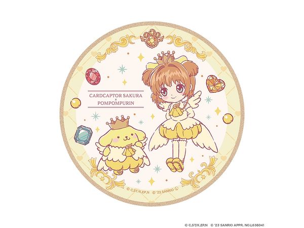 Cardcaptor Sakura x Sanrio Characters: Wood Coaster Perfume ver. Sakura x Pompompurin