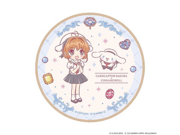 Cardcaptor Sakura x Sanrio Characters: Wood Coaster Perfume ver. Sakura x Cinnamoroll