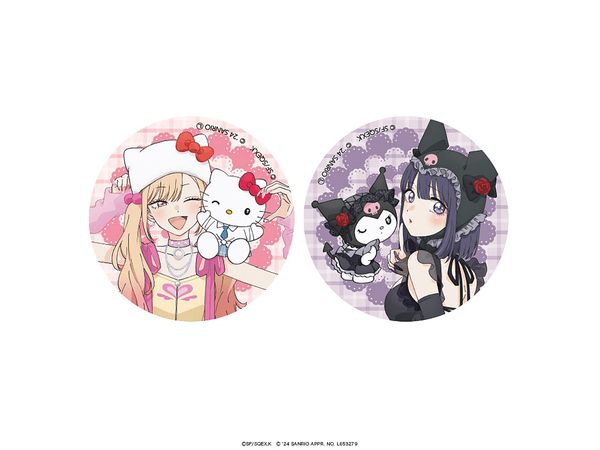 TV Anime My Dress-Up Darling x Sanrio Characters: Can Badge Set