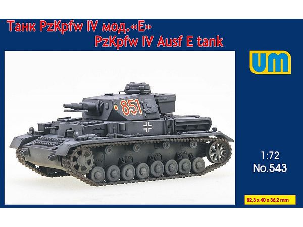 Pz.Kpfw IV Ausf E tank