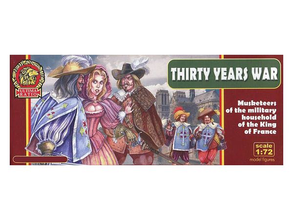 Thirty Years War Musketeers Of The Military Household Of The King Of France (24 pcs 16 Poses)