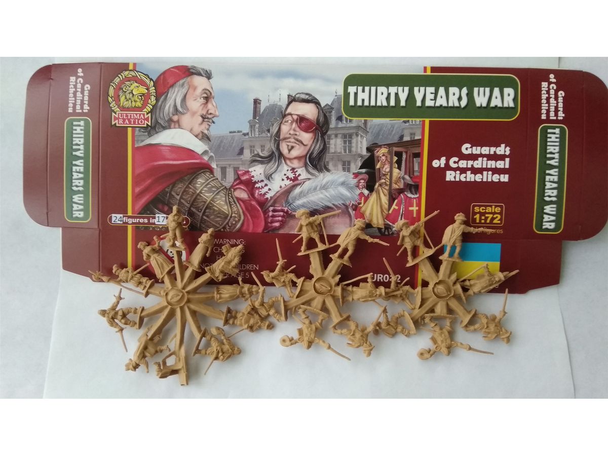 Guards of Cardinal Richelieu (24 figures in 17 poses)