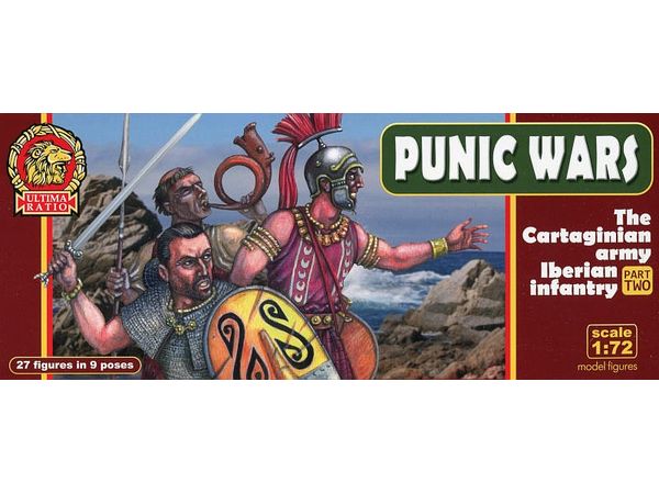 PUNIC WARS The Cartaginian army Iberian infantry