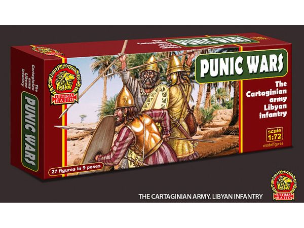 PUNIC WARS The Cartaginian Army Libyan Infantry (27pcs)