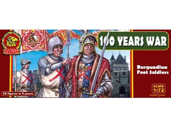 Burgundian Foot Soldiers, 100 Years War
