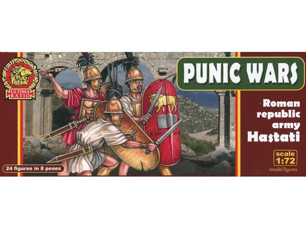 Punic Wars: Roman Republic Army - Hastati (24 figures, 8 poses)