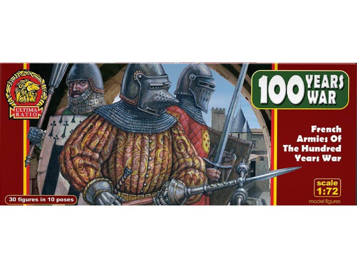 Hundred Years' War: French Soldiers (30 figures, 10 poses)