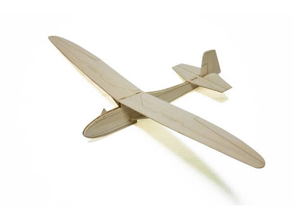 Balsa Plane Series BP-02 Hand Launch Glider Baby
