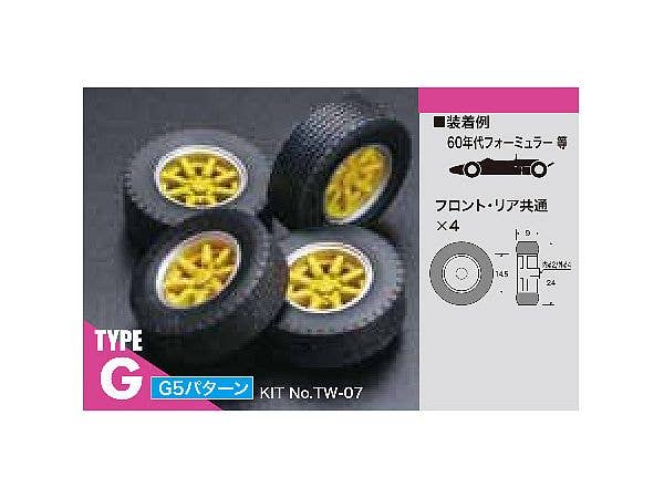 Oldies Tire & Wheel Set TYPE-G G5 Pattern