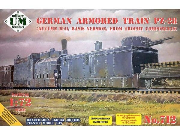 German armored train PZ-28 (Autumn 1941, trophy components)