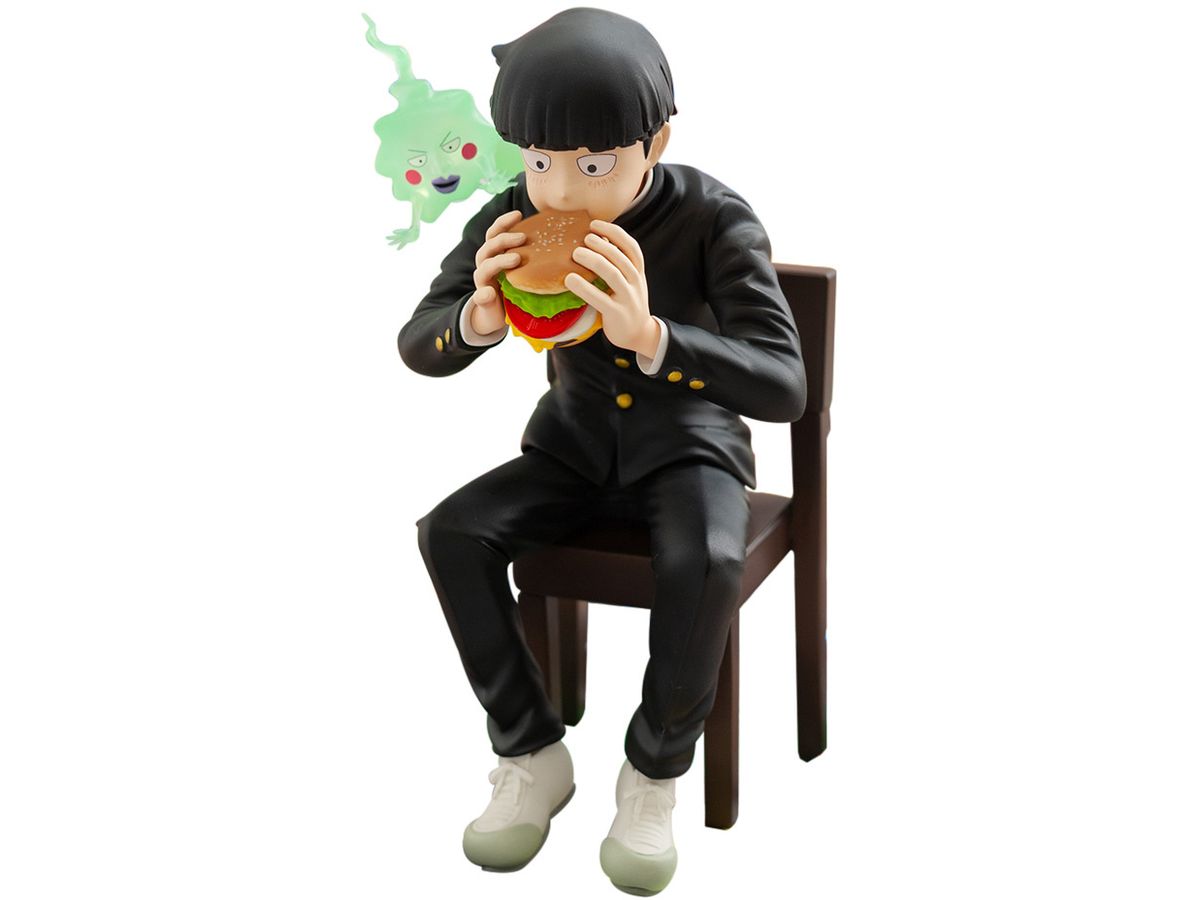 Mob Psycho 100 III x bunbougu cafe 2022 Figure Shigeo Kageyama & Dimple