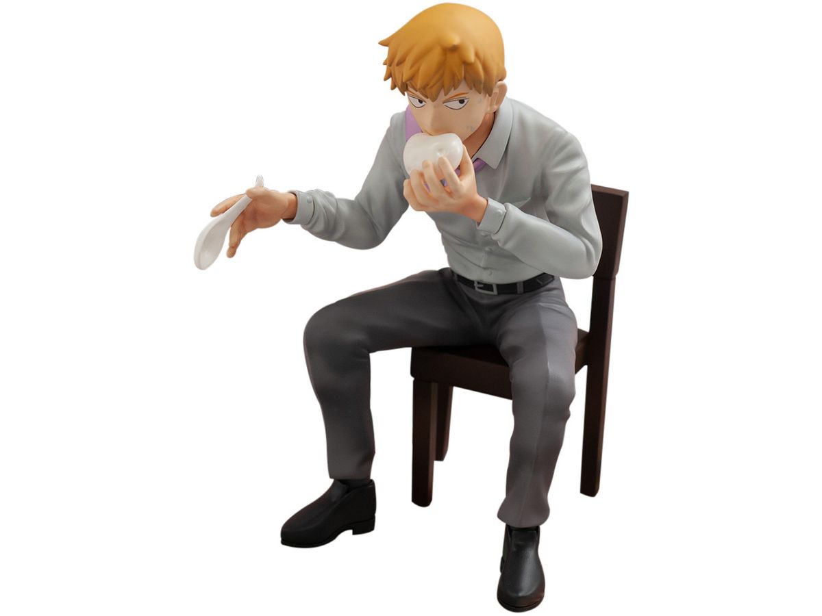 Mob Psycho 100 III x bunbougu cafe 2022 Figure Arataka Reigen