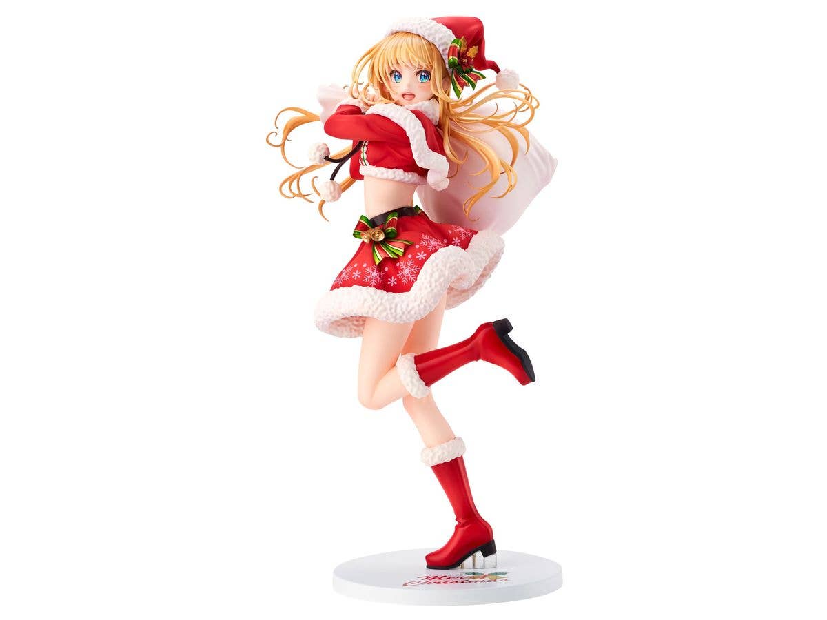 En Morikura Illustration Santa Girl Figure
