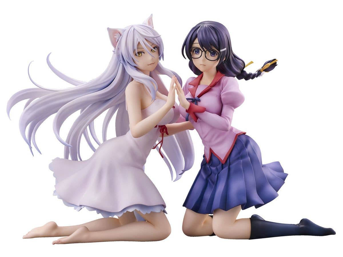 Neko Monogatari - Tsubasa Hanekawa & Black Hanekawa (2 Figure Set) (Reissue)