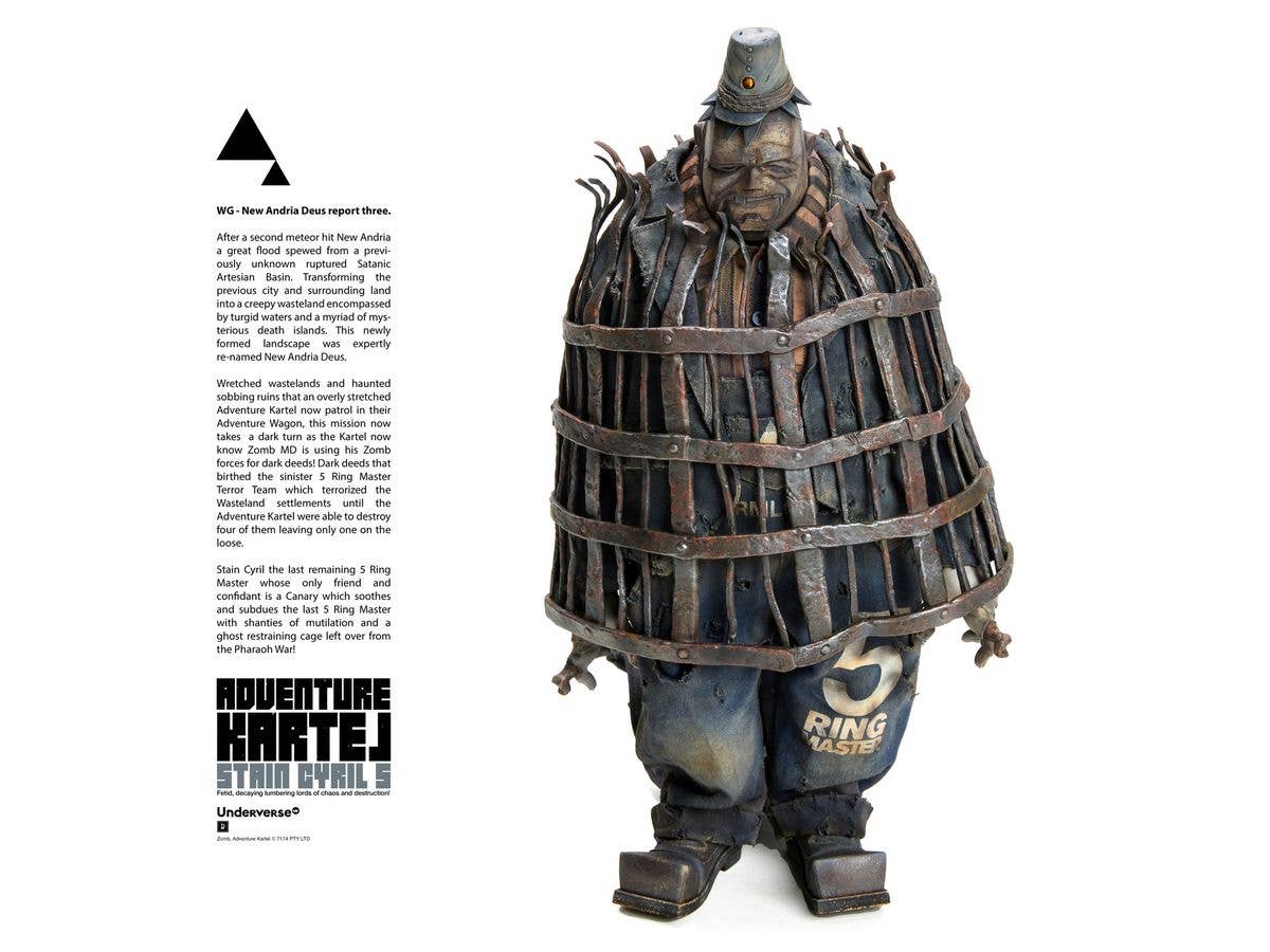 Adventure Kartel 5 RING MASTER - STAIN CYRIL