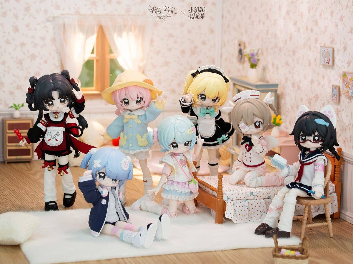 Kagi-Chan Series Trading Doll 1Box 6pcs