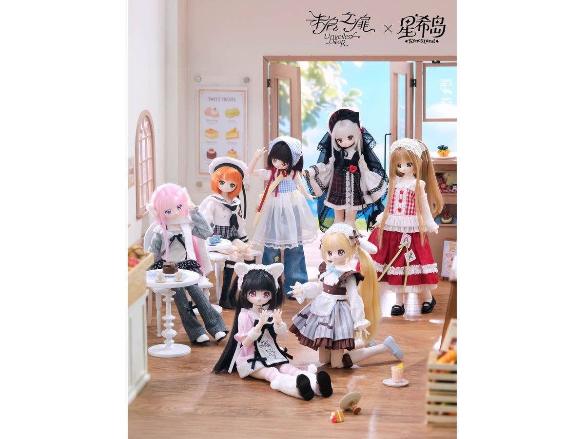 Unveiled Door x SyncyLand OOTD Series Traading Doll 1Box 6pcs