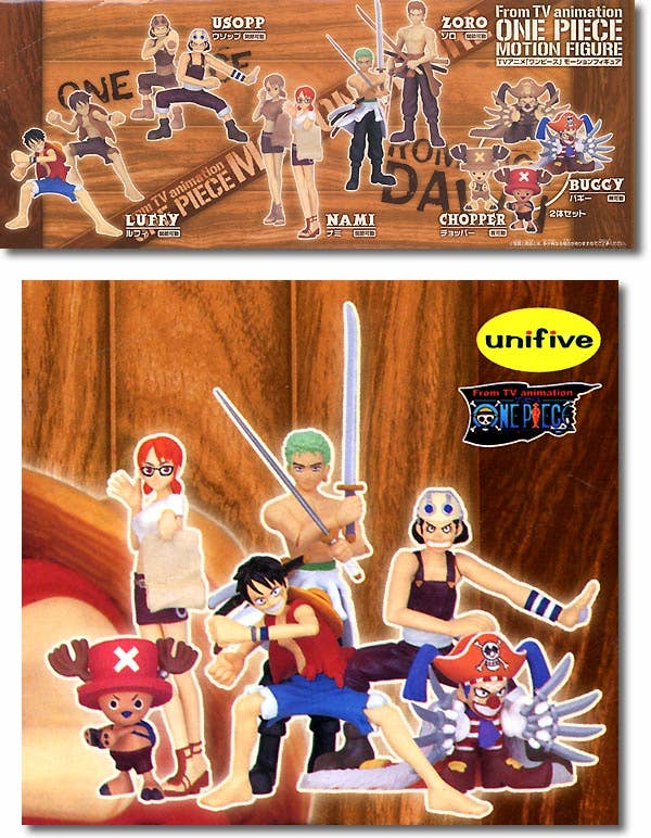 One-Piece Motion Figure 1 Box (10pcs)