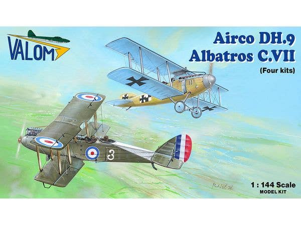 Airco DH.9 vs. Albatros C.VII (2+2 in 1)