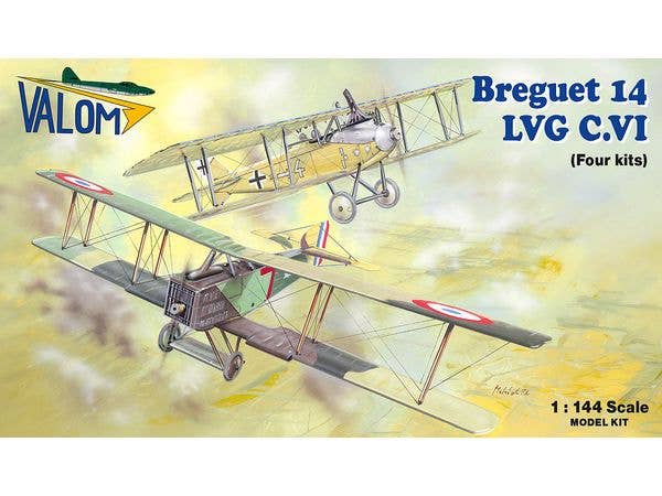 Breguet 14 vs. LVG C.VI (2+2 in 1)