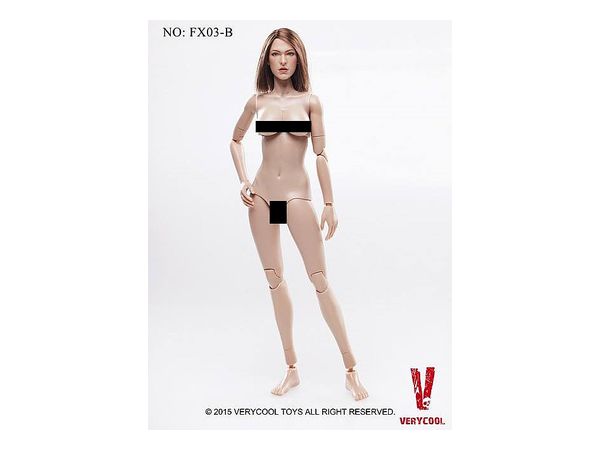 [VC-FX03B] Female Body 3.0 (Brown Short Hair)