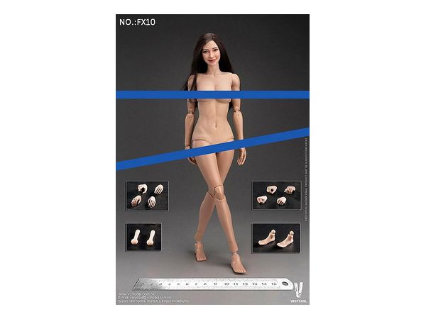 [VC-FX010] Medium Breast Female Body 3.0 w/ Asian Beauty Head