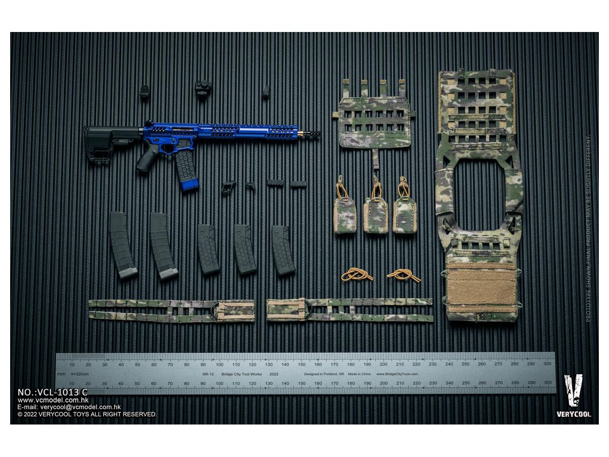 Tactical UDR-15 & SPC Accessory Set C (Ultramarine)