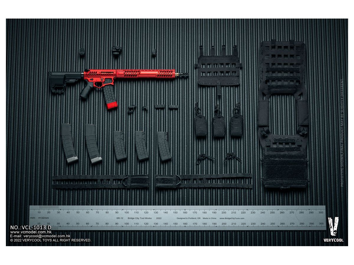 Tactical UDR-15 & SPC Accessory Set D (Scarlet)