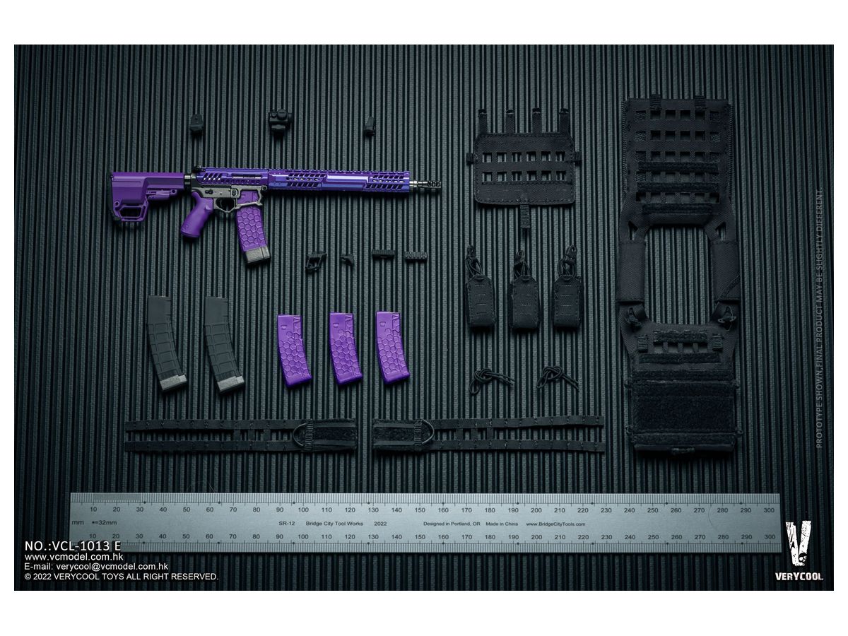 Tactical UDR-15 & SPC Accessory Set E (Amethyst)