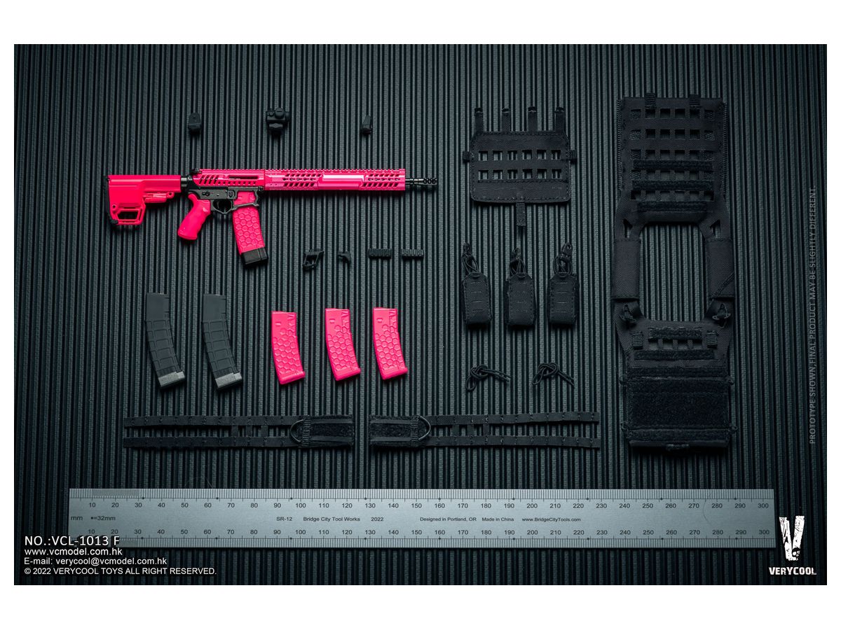 Tactical UDR-15 & SPC Accessory Set F (Dynamic Pink)