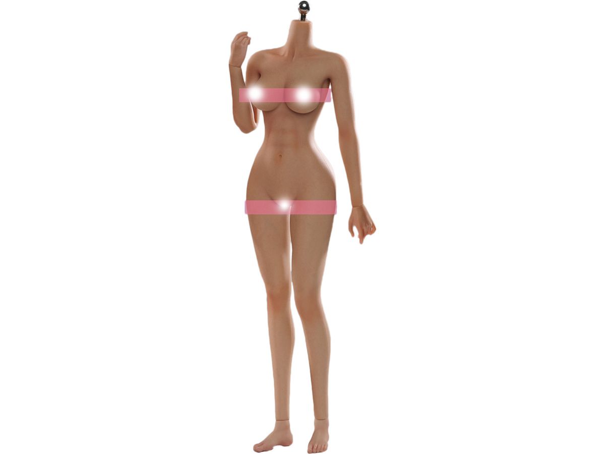 Medium Chest Standard Universal Woman Silicone Body Wheat Color 01C