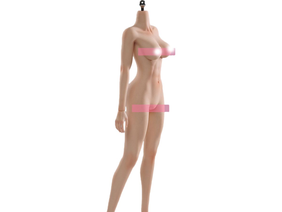 Medium Chest Standard Universal Woman Silicone Body Ankle Seamless Fair Skin 02A
